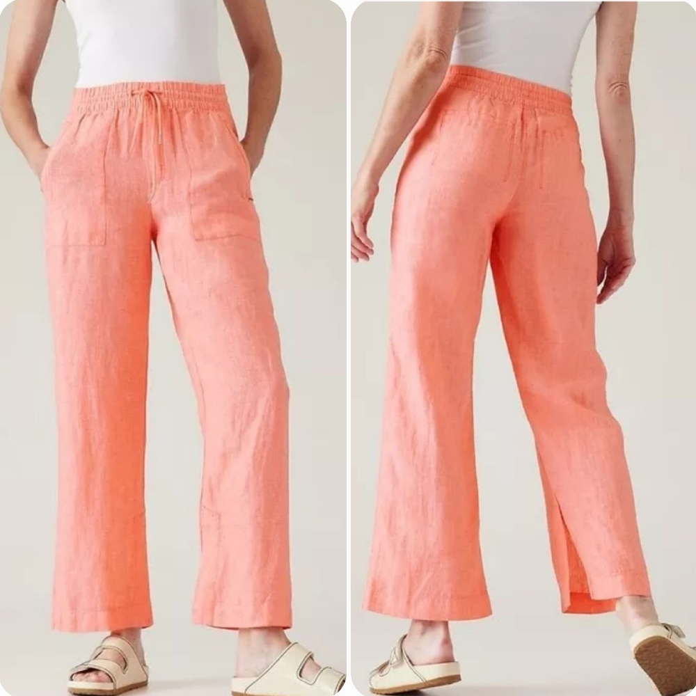 Athleta Coral Wide Leg Pants